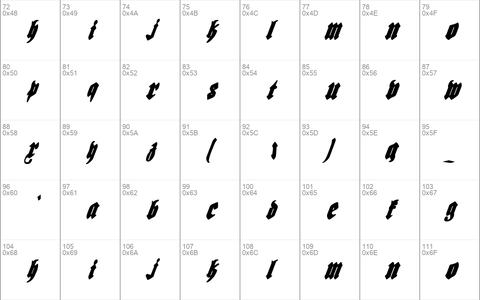 Biergärten Condensed Italic