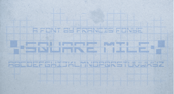 Square Mile font