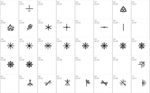 PHOENIX GLYPH Regular