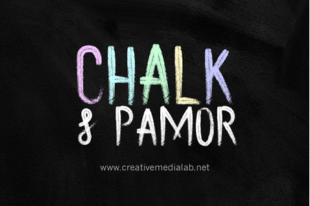 Chalk and Pamor font