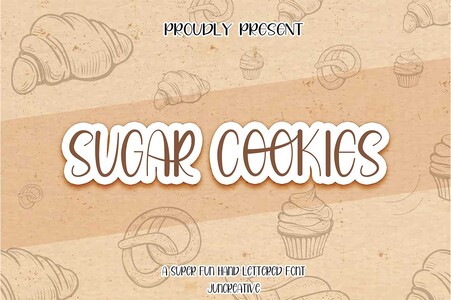 SUGAR COOKIES font