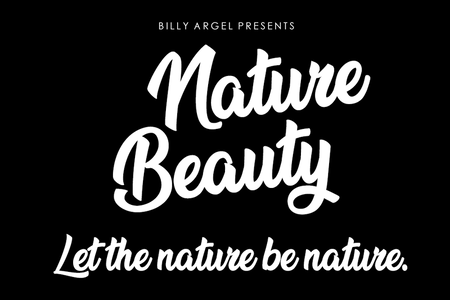 Nature Beauty Personal Use font