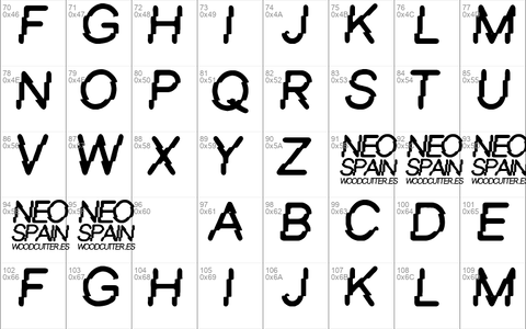 Neo Spain font
