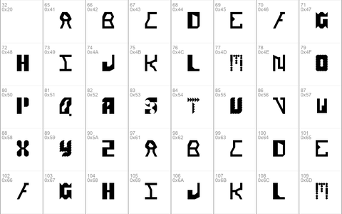 Alien Alphabet Regular