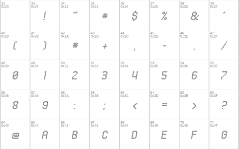 UNDACircleFine Italic