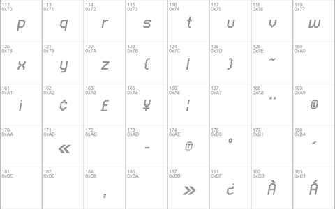 UNDACircleFine Italic