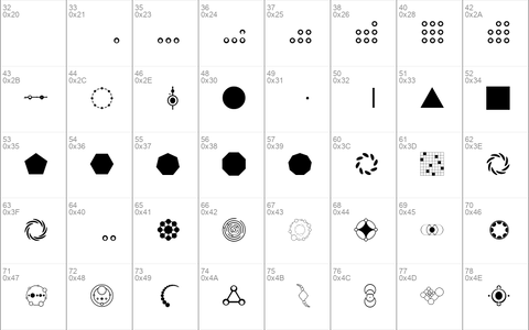 Crop Circle Dingbats