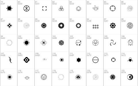 Crop Circle Dingbats