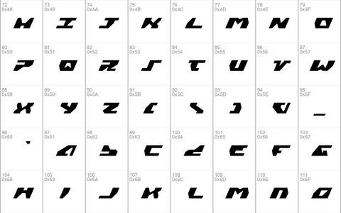 Gyrfalcon Expanded Italic