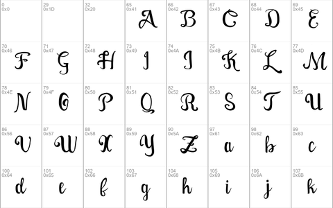 Leganttis font