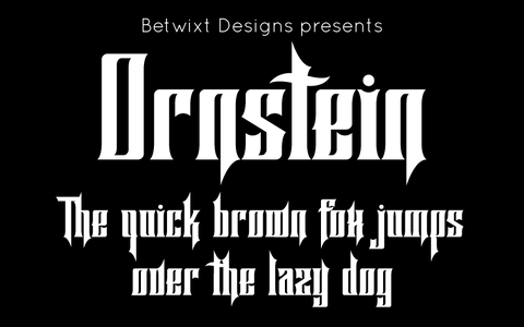 BTX-ORNSTEIN font