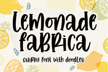 Lemonade fabrica -Demo Version- font