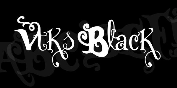 Vtks Black font