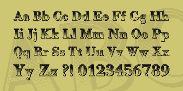 Gradientico font