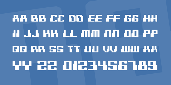 Digitek font