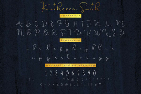 Kathreen Smith Demo font