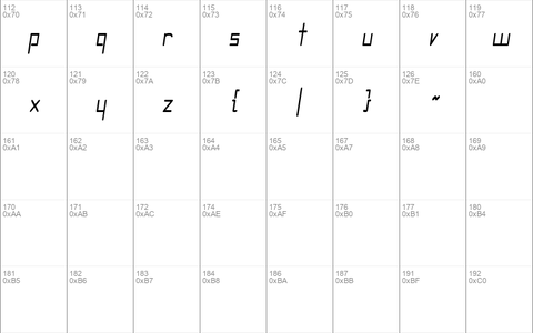 MoonwalkerCondensed Oblique