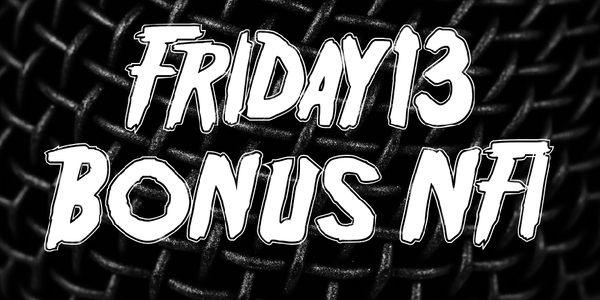 Friday13 Bonus NFI font