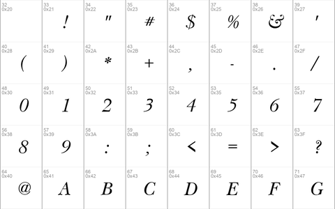 Basil Italic