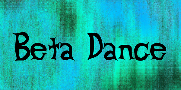 Beta Dance font