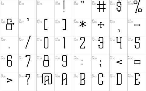 EVALIA font