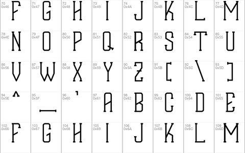 EVALIA font