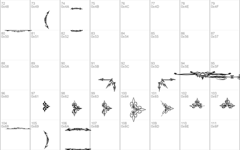 Eutemia Ornaments Regular