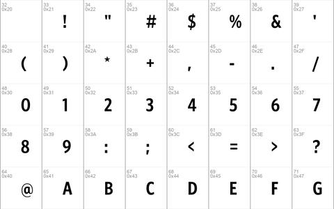 WhitneyCondensed Semibold