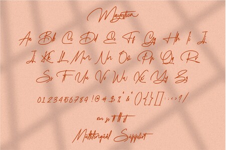 Mayestica font