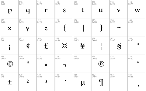 Goudy-Bold Regular