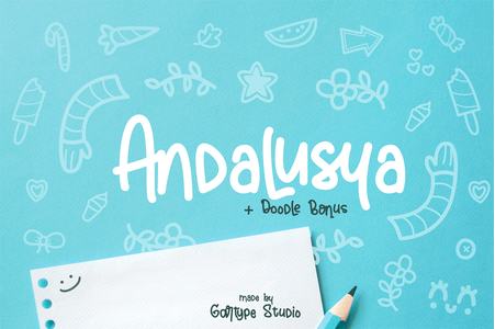 Andalusya[Demo] font
