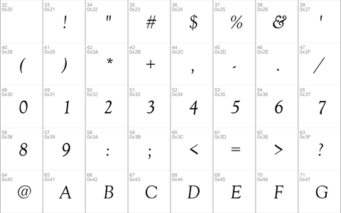 Goudy-Normal-Italic Regular