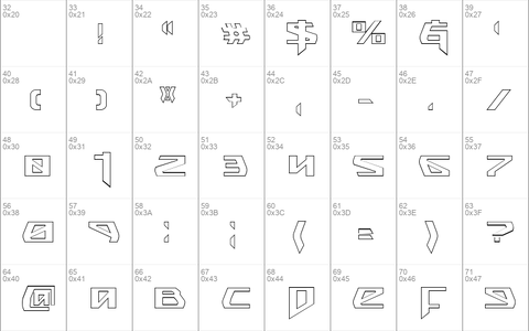 Snubfighter Outline Regular