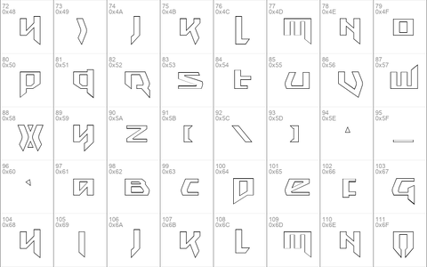 Snubfighter Outline Regular