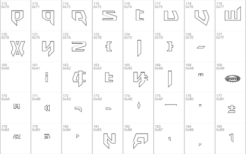 Snubfighter Outline Regular