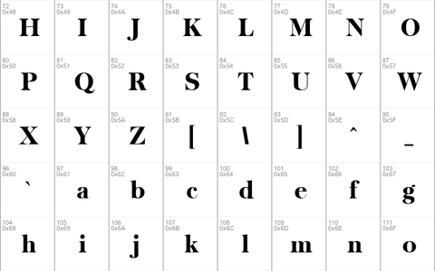 Baskerville-ExtraBold Regular