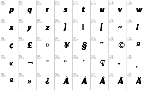 Icleargothic ExtraBold