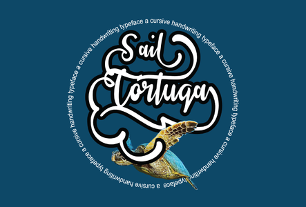 sail tortuga font