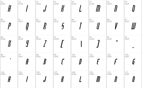 ThirdGenerationCondensed Italic