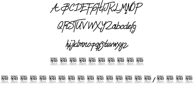 Zule DEMO font