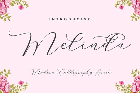 Melinda Script font