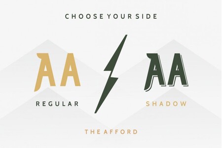 THE AFFORD DEMO font