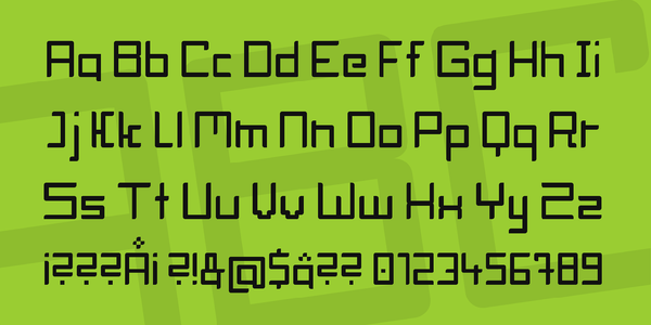 BlockHead font