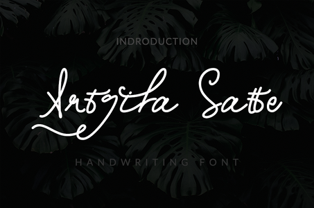 Artgila_Satte_Personal_Use font