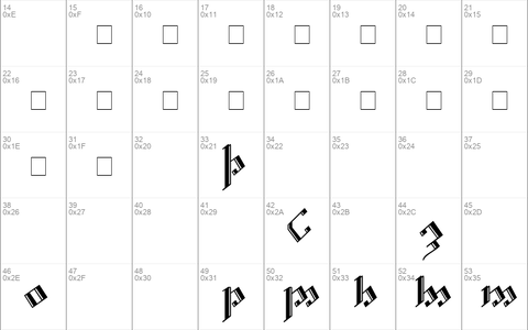 Tengwar Noldor-2 Regular