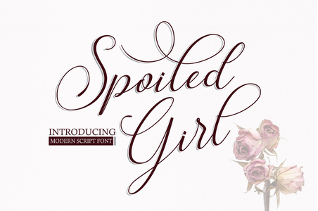 Spoiled Girl font