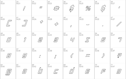 Prokofiev Outline Italic