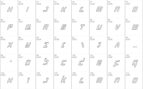 Prokofiev Outline Italic