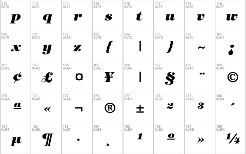 Tringland Heavy Italic