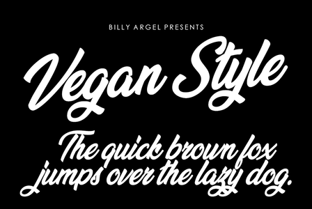 Vegan Style Personal Use font